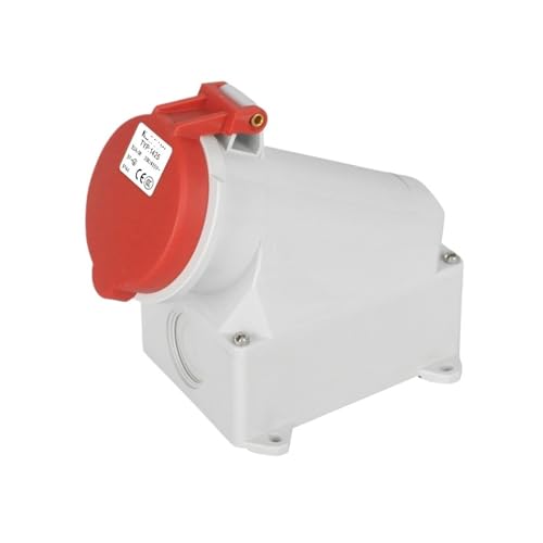 Aufputzsteckdose 16A 32A 63A Aviation IP44(32A 4P IP44) von RYVEWZOOE