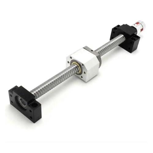 C5 Kugelumlaufspindel SFU2005 Set Endbearbeitung Mutterngehäuse BK BF Modell(500mm) von RYVEWZOOE