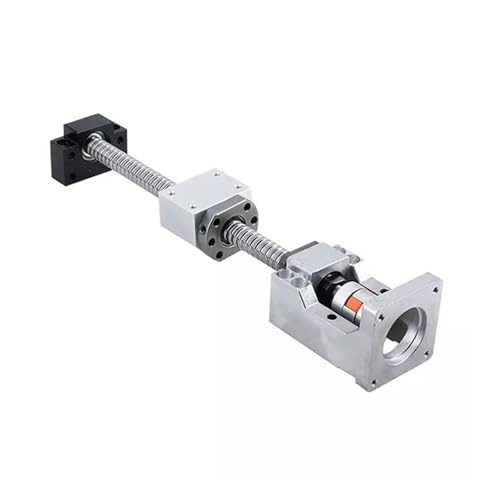 C7 Kugelumlaufspindel SFU1605 RM1605 150mm-1600mm + HM12-60 Aluminiumguss BF12 + Kupplung XB25*30 + 16H(1050mm) von RYVEWZOOE
