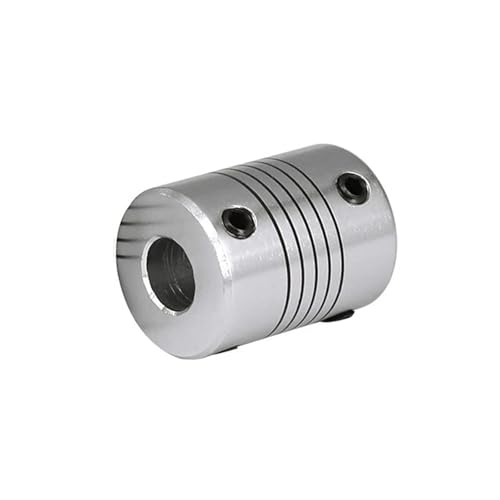 D19L25 flexible Kupplung aus Aluminiumlegierung 3 mm 4 mm 5 mm 6,35 mm 8 mm 10 mm(8mm x 8mm) von RYVEWZOOE