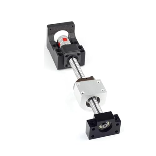 HM20-110 Gusseisen C7 BF20 + Kugelumlaufspindel SFU2505 L=150mm-1150mm + Pflaumenblütenkupplung XB40*65 + Koppler 25H(450mm) von RYVEWZOOE