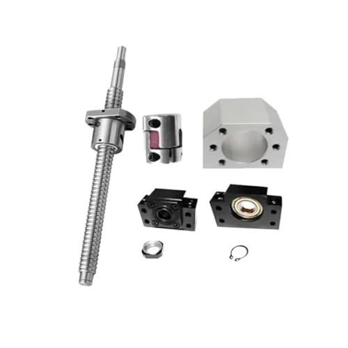 Hochpräzise Kugelumlaufspindel SFU2504 Endbearbeitung + BK20 + Kupplung + Mutternsitz(1750mm) von RYVEWZOOE
