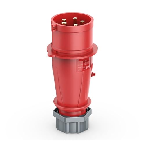 Industrieller Luftfahrtstecker 1-adrig 2-adrig 3-adrig 4-adrig 5-adrig 16A 32A 63A(32A 5P IP44) von RYVEWZOOE