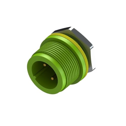 Panel-Typ [2-adrige Platine männliches Ende] Anschlussstecker for den Außenbereich IP68 wasserdichter Anschlussstecker wasserdichter Klemmenblock(EC02681-1124-BF) von RYVEWZOOE