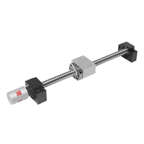Präzisions-Kugelumlaufspindelsatz SFS 2525 Linearführung + Stützsitz BKBF + Mutternsitz + XB-Kupplung(1550mm) von RYVEWZOOE