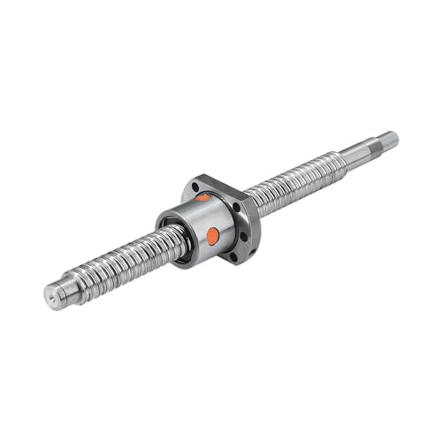 RM2505 Kugelumlaufspindel 200-2550 mm 25 mm C7 Einzelmutter mit Flansch BK/BF20 Endenbearbeitung(300mm) von RYVEWZOOE