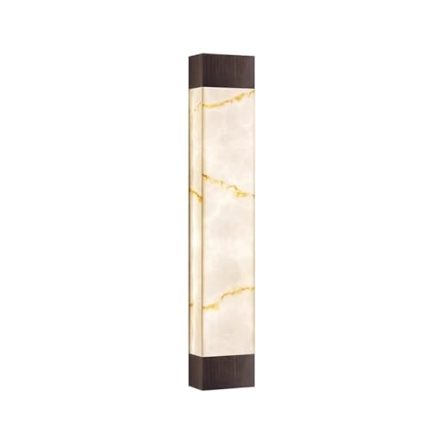 RYVEWZOOE LED-dreifarbige Hofleiste LED weiße Kaffee-Imitation Marmorwand(60 * 14 * 8cm) von RYVEWZOOE