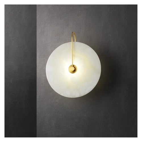 RYVEWZOOE Naturmarmor Wandleuchte Vollkupfer LED-warmes Licht(Height 310Width 250) von RYVEWZOOE
