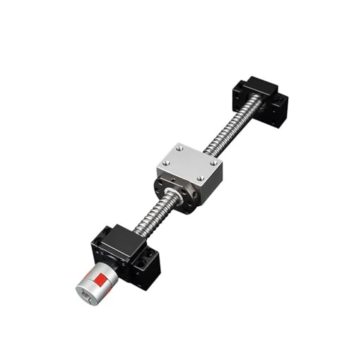 SFU1204 C7 Kugelumlaufspindel mit Endenbearbeitung + Kugelmutter + Muttergehäuse + BK/BF10 Endstütze + CNC-Kupplung(550mm) von RYVEWZOOE