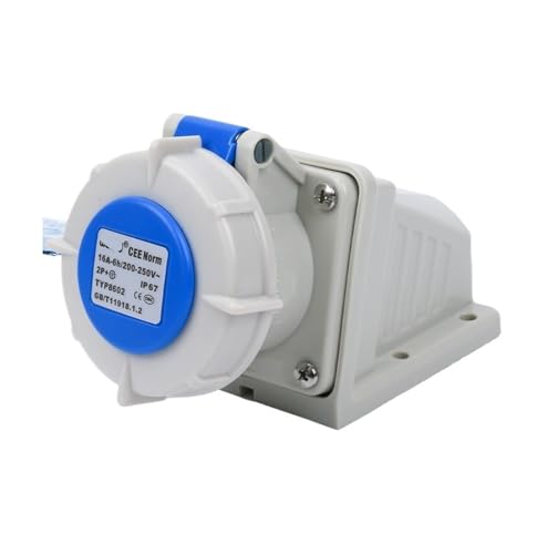 TYPR8602 Industriestecker Aufputzsteckdose 16A 3-adrig IP67 220V TYPR8602 Industriestecker Aufputzsteckdose 16A 3-adrig IP67 220V von RYVEWZOOE