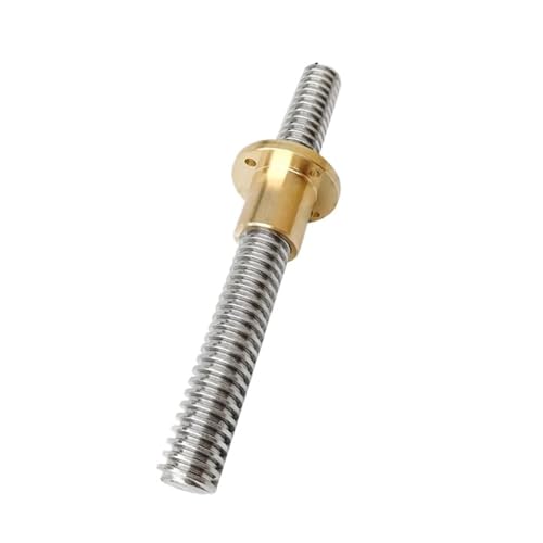 Trapezgewindespindel 304 Präzisions-Edelstahl T20*8 mit Kupfermutter 20MM(600mm) von RYVEWZOOE