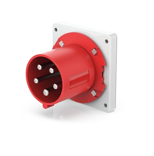 Verdeckter Einbau Luftfahrtstecker 16A 32A 63A 125A IP44 IP67(IP44 4P 32A) von RYVEWZOOE