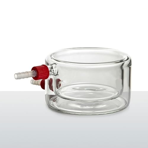 Flacher Becher mit Mantel und abnehmbarem Ausguss – Hochtemperaturbeständiges Laborglas for B17-Anwendungen(B170003Z) von RZAJMADEU