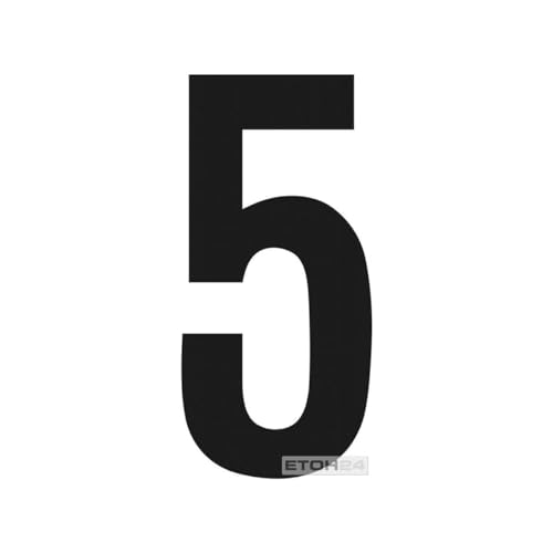 Klebeziffer 5 120mm RZB 99223.013.5 von RZB ZIMMERMANN