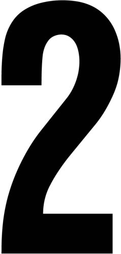 RZB 99222.003.2 Hausnummerntafel von RZB ZIMMERMANN