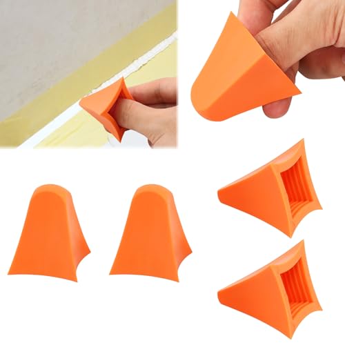 RZCOMP Silikon Naht Werkzeug Silicone Seam Tools Caulking Finishing Tool,Caulk Applikator Werkzeug für Küche,Bad,Wandfugen,Boden Fugen 4Pcs von RZCOMP