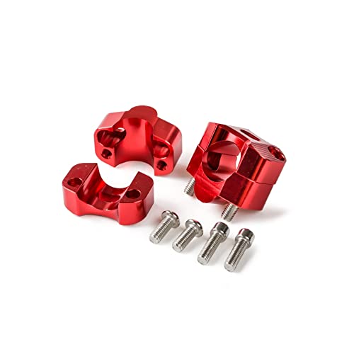 Lenkererhöhung Klemme Kompatibel Mit Suzuki Für RMZ250 RMZ450 RMX450Z RM-Z250 RM-Z450 RM-Z RMZ 250 450 RMX 450Z 7/8" 22 Mm Motorrad-Lenker-Riser-Klemmadapter(2) von RZCREW