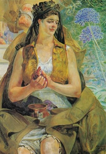 RZHRHJES Kunstwerk Bilder Leinwand Kunst Gemälde Leinwand Malerei Poster Polonia von jacek Malczewski Wandbild für Heimdekoration 60x90cm RZHRHJES Kunstwerk Bilder Leinwand Kunst Gemälde Leinwand Malerei Poster Polonia von jacek Malczewski Wandbild für Heimdekoration 60x90cm von RZHRHJES