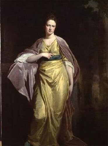RZHRHJES Kunstwerk Bilder Leinwand Kunst Gemälde Leinwand Malerei Poster Porträt von Frau Ellen Morewood von George Romney Wandbild für Heimdekoration 60x90cm RZHRHJES Kunstwerk Bilder Leinwand Kunst Gemälde Leinwand Malerei Poster Porträt von Frau Ellen Morewood von George Romney Wandbild für Heimdekoration 60x90cm von RZHRHJES