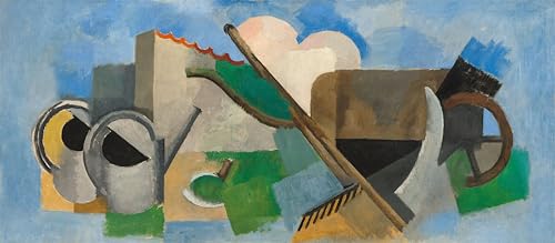 RZHRHJES Leinwand Poster Wandbilder Leinwandkunst Drucken Modern Wandbilder Die Gießkanne von Roger De La Fresnaye Kunstdruck Leinwand für Wohnzimmer-Dekor 60x90cm von RZHRHJES