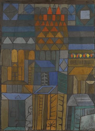 RZHRHJES Moderne Drucke Wandkunst Malerei Bilder Druck Wandgemälde Beginnende Coolness von Paul Klee Poster Bilder für Wanddekoration 60x90cm von RZHRHJES