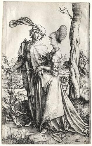 RZHRHJES Moderne Drucke Wandkunst Malerei Bilder Druck Wandgemälde Die promenade von albrecht dürer Poster Bilder für Wanddekoration 60x90cm von RZHRHJES