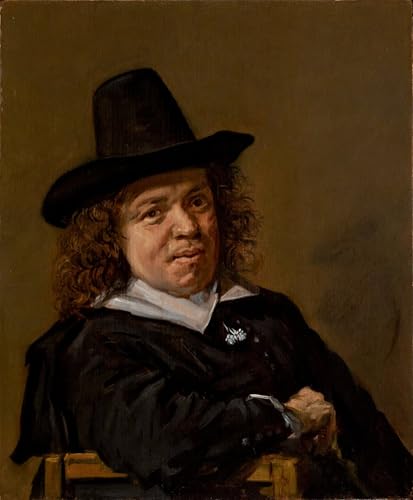 RZHRHJES Moderne Drucke Wandkunst Malerei Bilder Druck Wandgemälde Frans Post von Frans Hals Poster Bilder für Wanddekoration 60x90cm von RZHRHJES