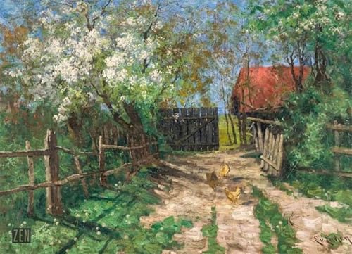 RZHRHJES Moderne Drucke Wandkunst Malerei Bilder Druck Wandgemälde Frühling von elisabeth von eicken Poster Bilder für Wanddekoration 60x90cm von RZHRHJES