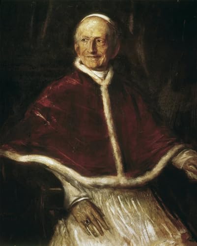 RZHRHJES Moderne Drucke Wandkunst Malerei Bilder Druck Wandgemälde Porträt von Leo Xiii von Seraph von Lenbach Poster Bilder für Wanddekoration 60x90cm RZHRHJES Moderne Drucke Wandkunst Malerei Bilder Druck Wandgemälde Porträt von Leo Xiii von Seraph von Lenbach Poster Bilder für Wanddekoration 60x90cm von RZHRHJES