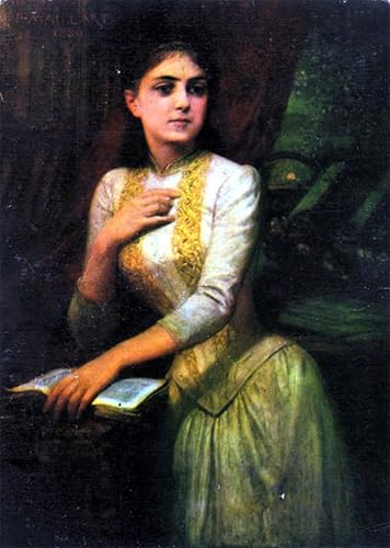 RZHRHJES Moderne Drucke Wandkunst Malerei Bilder Druck Wandgemälde Porträt von iulia Hasdeu von diogene ulyssee napoleon maillart Poster Bilder für Wanddekoration 60x90cm RZHRHJES Moderne Drucke Wandkunst Malerei Bilder Druck Wandgemälde Porträt von iulia Hasdeu von diogene ulyssee napoleon maillart Poster Bilder für Wanddekoration 60x90cm von RZHRHJES