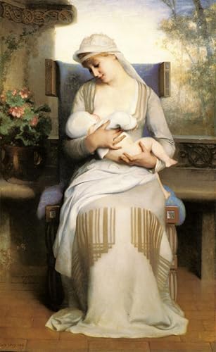 RZHRHJES Ölgemälde Wandbilder Abstrakte Leinwand Kunst Wandkunst Bild Druck Emile levy: Junge Mutter Füttert ihr ba by Kunst Leinwand Poster für Wanddekoration 60x90cm RZHRHJES Ölgemälde Wandbilder Abstrakte Leinwand Kunst Wandkunst Bild Druck Emile levy: Junge Mutter Füttert ihr ba by Kunst Leinwand Poster für Wanddekoration 60x90cm von RZHRHJES
