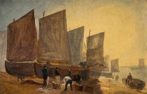 RZHRHJES Ölgemälde Wandbilder Abstrakte Leinwand Kunst Wandkunst Bild Druck Fischerboote hastings von david cox Kunst Leinwand Poster für Wanddekoration 60x90cm RZHRHJES Ölgemälde Wandbilder Abstrakte Leinwand Kunst Wandkunst Bild Druck Fischerboote hastings von david cox Kunst Leinwand Poster für Wanddekoration 60x90cm von RZHRHJES