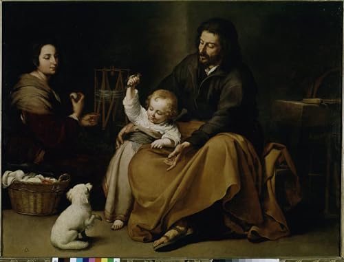 RZHRHJES Ölgemälde Wandbilder Abstrakte Leinwand Kunst Wandkunst Bild Druck Heilige Familie des vogels. von bartolome esteban murillo Kunst Leinwand Poster für Wanddekoration 60x90cm RZHRHJES Ölgemälde Wandbilder Abstrakte Leinwand Kunst Wandkunst Bild Druck Heilige Familie des vogels. von bartolome esteban murillo Kunst Leinwand Poster für Wanddekoration 60x90cm von RZHRHJES