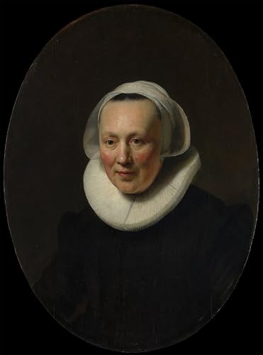 RZHRHJES Ölgemälde Wandbilder Abstrakte Leinwand Kunst Wandkunst Bild Druck Porträt einer Frau von Rembrandt Van Rijn Kunst Leinwand Poster für Wanddekoration 60x90cm RZHRHJES Ölgemälde Wandbilder Abstrakte Leinwand Kunst Wandkunst Bild Druck Porträt einer Frau von Rembrandt Van Rijn Kunst Leinwand Poster für Wanddekoration 60x90cm von RZHRHJES