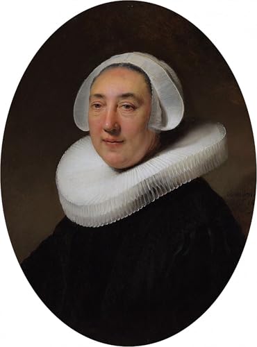 RZHRHJES Ölgemälde Wandbilder Abstrakte Leinwand Kunst Wandkunst Bild Druck Porträt von Haesje Jacobsdr von Rembrandt Van Rijn Kunst Leinwand Poster für Wanddekoration 60x90cm RZHRHJES Ölgemälde Wandbilder Abstrakte Leinwand Kunst Wandkunst Bild Druck Porträt von Haesje Jacobsdr von Rembrandt Van Rijn Kunst Leinwand Poster für Wanddekoration 60x90cm von RZHRHJES
