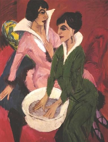RZHRHJES Ölgemälde Wandbilder Abstrakte Leinwand Kunst Wandkunst Bild Druck Tanzendes Paar von Ernst Ludwig Kirchner Kunst Leinwand Poster für Wanddekoration 60x90cm RZHRHJES Ölgemälde Wandbilder Abstrakte Leinwand Kunst Wandkunst Bild Druck Tanzendes Paar von Ernst Ludwig Kirchner Kunst Leinwand Poster für Wanddekoration 60x90cm von RZHRHJES