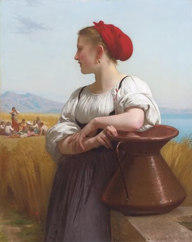 RZHRHJES Ölgemälde Wandbilder Abstrakte Leinwand Kunst Wandkunst Bild Druck Zweigkirsche von William Adolphe Bouguereau Kunst Leinwand Poster für Wanddekoration 60x90cm RZHRHJES Ölgemälde Wandbilder Abstrakte Leinwand Kunst Wandkunst Bild Druck Zweigkirsche von William Adolphe Bouguereau Kunst Leinwand Poster für Wanddekoration 60x90cm von RZHRHJES
