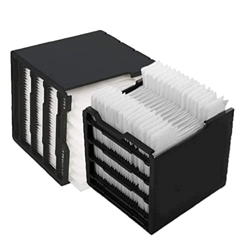 Ersatzfilter Für Arctic Air - Air Cooler Filter Personal Space Air Cooler Luftkühlerfilter Für Kompakte Klimagerät Mit Verdunstungskühlung - Mini Luftkühler Ventilator Klimageräte Filterpapier (60Pcs) von RZXBB