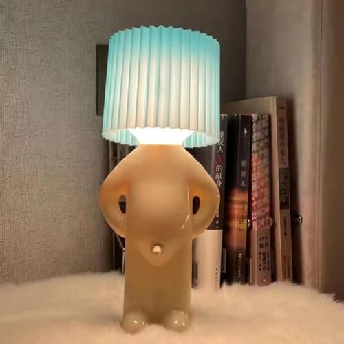 RZXBB Kreative Lampe Kleine Tischlampe,Shy Little Man Fun Tischlampe,Kleine Lampen Mit Schirm,Coole Lampen,LED Nachttischlampe,Schreibtischleuchten,Lampe Männchen,Lustige Geschenke für Männer (Blau) RZXBB Kreative Lampe Kleine Tischlampe,Shy Little Man Fun Tischlampe,Kleine Lampen Mit Schirm,Coole Lampen,LED Nachttischlampe,Schreibtischleuchten,Lampe Männchen,Lustige Geschenke für Männer (Blau) von RZXBB