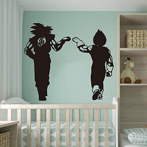 Nimbus Wandtattoo Kindergarten Manga Koffer Anime Vinyl Aufkleber Auto 85X73Cm von RZYLYHH