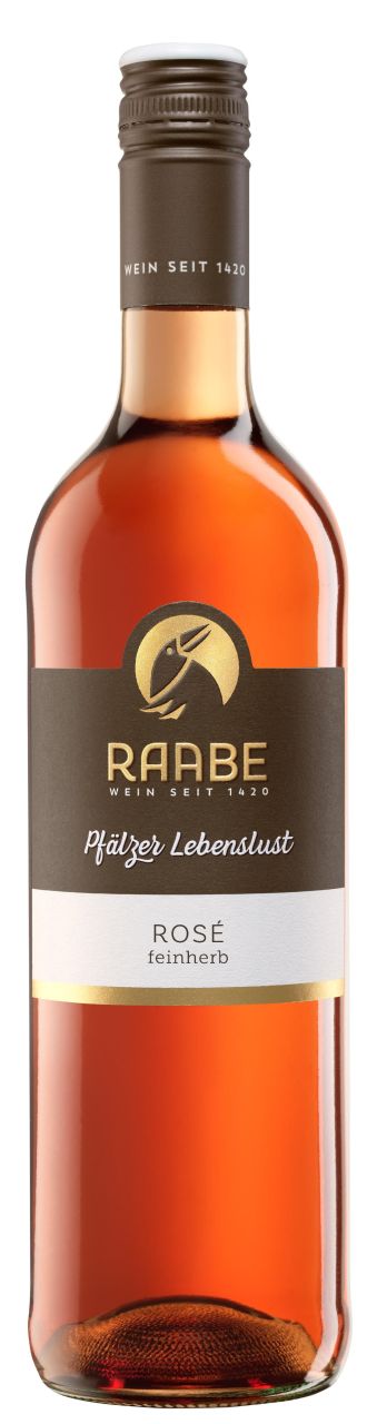 Raabe Rosé Pfälzer Lebenslust Cuvée feinherb Deutschland 1 x 0,75 L von Raabe