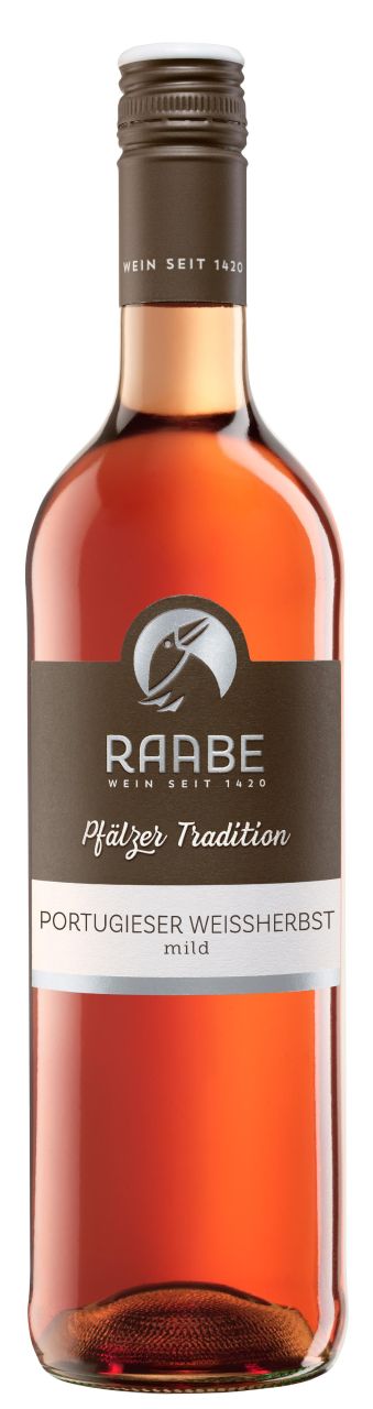 Raabe Rosé Pfälzer Tradition Portugieser Weißherbst feinfruchtig Deutschland 1 x 0,75 L von Raabe