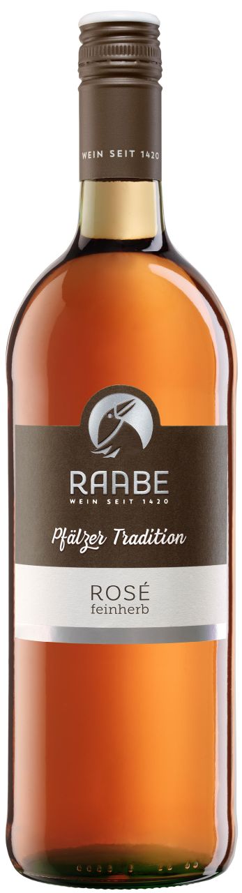Raabe Rosé Pfälzer Tradition Portugieser feinherb Deutschland 1 x 1 L von Raabe