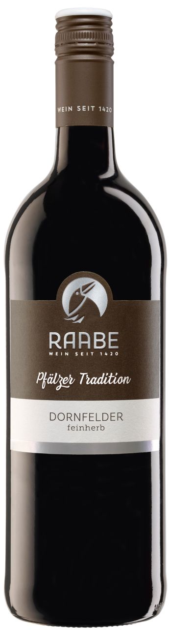 Raabe Rotwein Pfälzer Tradition Spätburgunder feinherb Deutschland 1 x 0,75 L von Raabe
