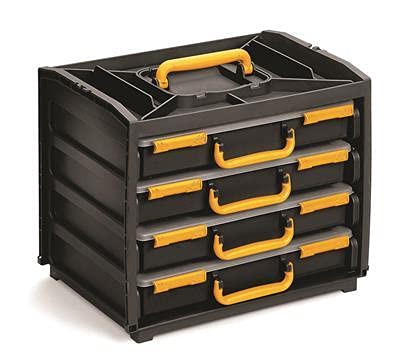 Raaco Sortimentsbox Handliche Box mit 4 Fächern Raaco Sortimentsbox Handliche Box mit 4 Fächern von Raaco