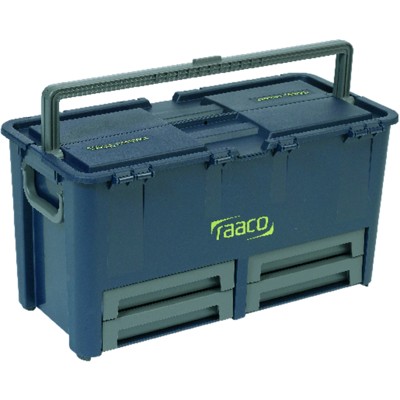 Werkzeugkoffer Compact 62 blau von Raaco