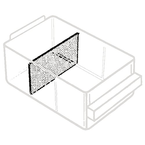 raaco 24 X 5787 ESD 113298 150-02 Trennwaende Fuer Schubladen-Magazin (B x H) 87mm x 49mm 24St, Schwarz von RAACO