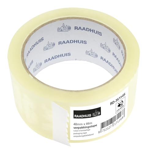 Raadhuis Paketband PP 48mmx66m transparant Low-Noise von Raadhuis