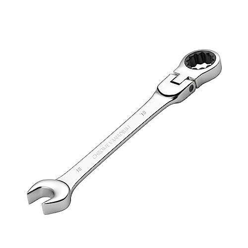 MaulschlüSsel Set Ratschen-Maulschlüssel mit flexiblem Kopf, Ratschenwerkzeug mit doppeltem Verwendungszweck, Ratschen-Kombinationssatz. Auto-Handwerkzeuge SchraubenschlüSsel Set ( Color : 14mm-1pcs ) von RaamKa