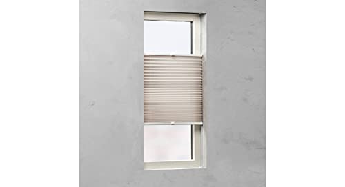 Plissee Fein Lichtdurchlässig Taupe 80 x 130 Plissee Fein Lichtdurchlässig Taupe 80 x 130 von Raamdecoratie.com